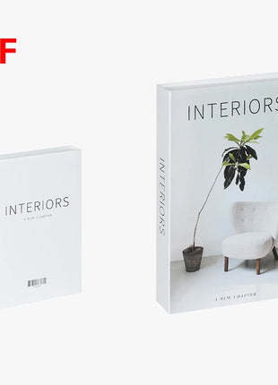 Nuovi libri finti di lusso per la decorazione Libro di simulazione creativa di moda Ornamento da tavolo Libri da tavolino Decorazioni per la casa