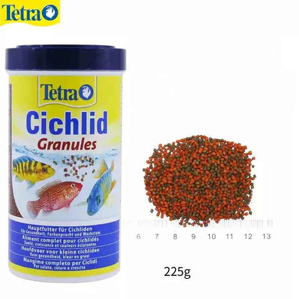 Tetra Cichlid Granules Water Premium Formula Tropical Ornamental Fish Food