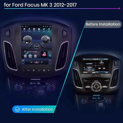 Junsun 9.7'' For Tesla Style Android Car Radio For Ford Focus 3 MK 3 2011-2019 Carplay Auto Stereo Multimedia Player 2Din 4G DSP