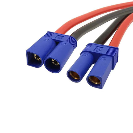 EC5 Maschio Femmina Proiettile Connettore Spina Treccia Cavo 15 cm 30 cm 50 cm 10AWG Filo di Silicone per RC Lipo Batteria FPV Auto Barca