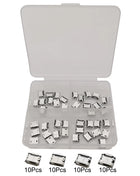 10 Pieces Micro USB 5 Pin Connector, SMD SMT Charging Port for Android Phones, Data and Charging Socket, DIY Repair Adapter