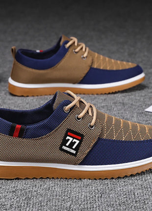 2025 New Fashionable Men's Shoes Trendy Casual Sports Shoes Comfortable and Versatile Knitted