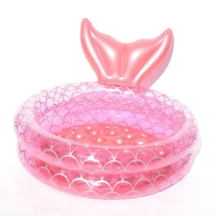 Nuove sirene Piscina gonfiabile Bagno per bambini Casa estiva Piscina all'aperto Piscina quadrata gonfiabile per regali per bambini Ragazza