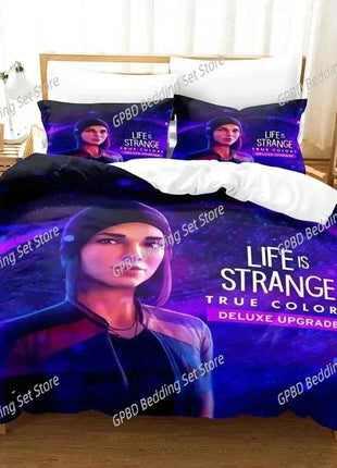 3D Game Life is Strange Before the Storm Comfortable Duvet Cover Pillowcase Bedding Set Children Bedroom Decoration Home Textile