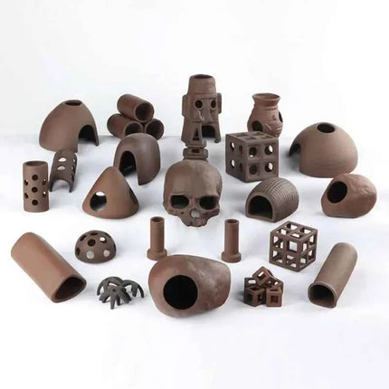 Ceramic House Fish Tank Aquarium Decoration Fish Shrimps Shelter House Pottery Scorpion House Canister Simulation Stone Ornament