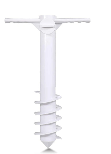 1 pz ancoraggio da spiaggia in plastica con cinque spirali ombrellone da spiaggia inserito parasole esterno cortile terrazza ombrellone da festa base fissa