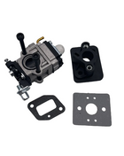 Carburatore Carb Kit per decespugliatore 43cc 49cc 52cc decespugliatore con tubo di tenuta candela filtro benzina per motore 40-5 44-5
