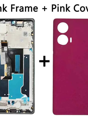 6.7"AMOLED 120Hz LCD For Motorola Edge 50 Fusion LCD Display Touch Screen Digitizer For Moto Edge 50 Fusion Display