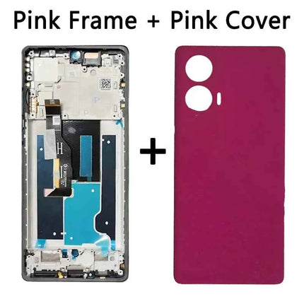 6.7"AMOLED 120Hz LCD For Motorola Edge 50 Fusion LCD Display Touch Screen Digitizer For Moto Edge 50 Fusion Display