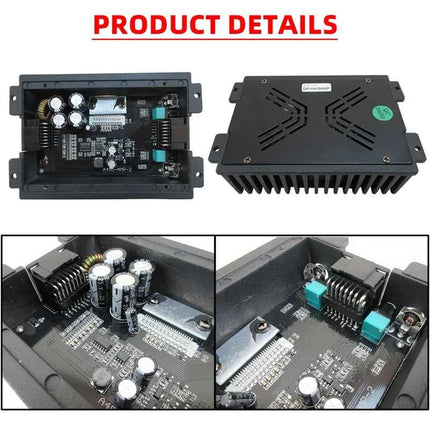 DSP 4 Channel Power Amplifier Car Audio Android Large Screen Dedicated Amplified Car Woofer Intelligent Sound Quality Processor