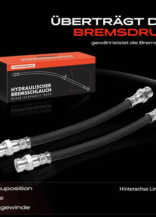 Tubo freno Frankberg 2x per asse posteriore sinistro e destro per Chevrolet Captiva C100 C140 Sport Opel Antara L07 Bj dal 2006 PHA221