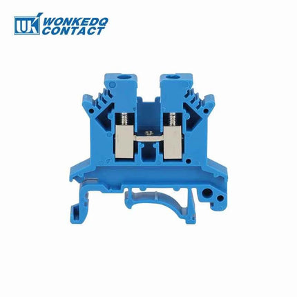 10Pcs UK 2.5 Terminal Block UK2.5B Screw Connection Connect Strip 2.5B 2.5mm² Cable Electrical Din Rail Wire Connector