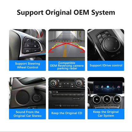 12.3"Android 14 Car Radio Stereo For Mercedes Benz C Class W205 GLC Class X253 W446 2014-2018 GPS Navigation Multimedia CarPlay