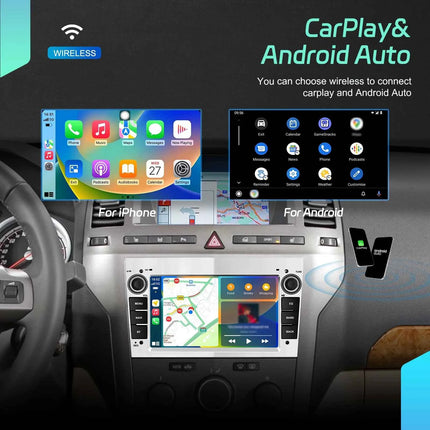Podofo CarPlay Android Radio For Opel Astra Antara Corsa Zafira Combo Car Intelligent System 2din GPS Stereo Dashboard Car Radio