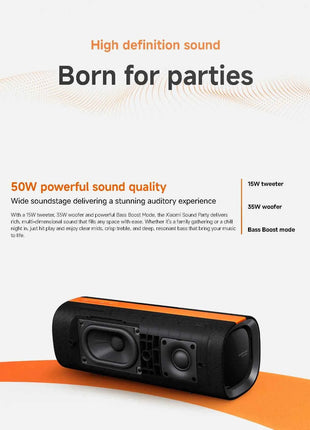 Xiaomi Sound Party Wireless Bluetooth Speaker - Portable Smart Home Audio System with Powerful Bass And Long Battery Life
