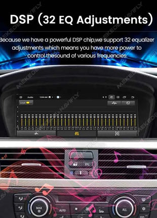 MEKEDE Android 14 Car Multimedia Player For BMW 3 Series E60 E61 E63 E64 5 Series E90 E91 E92 E93 CCC CIC DSP Carplay Auto Radio