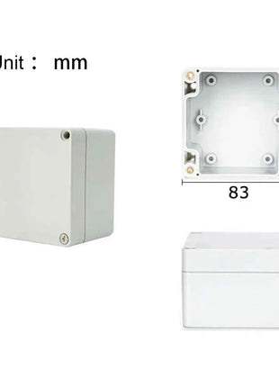 Project Junction Box for Electrical Cable Outdoor DIY Sealed IP67 Enclosure Wire Box 115x90x55mm Waterproof Electronic Cases