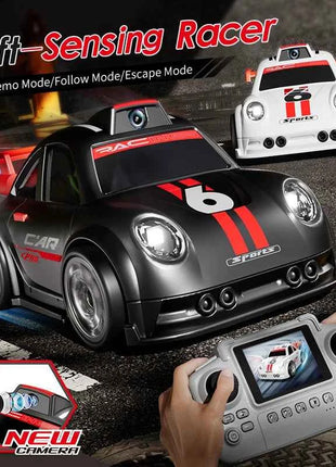 2026 New C6 RC Drift Car with Dual Mode Lights Sound Camera Screen Control Car Smart Induction Following Children's Toys Gift