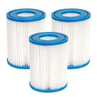 Filtro di ricambio per vasche idromassaggio, cartuccia filtrante di tipo II per piscina Bestway compatibile con la pompa filtro SPA Lay Z