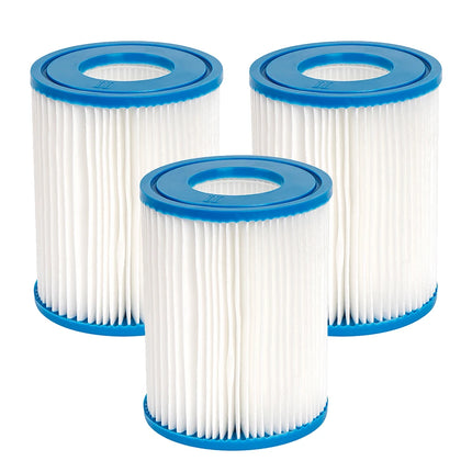 Filtro di ricambio per vasche idromassaggio, cartuccia filtrante di tipo II per piscina Bestway compatibile con la pompa filtro SPA Lay Z