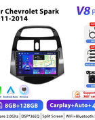 Podofo 4G CarPlay Android Radio For Chevrolet Spark 2011-2014 Car Intelligent System 2din GPS Stereo Head Unit Multimedia Player