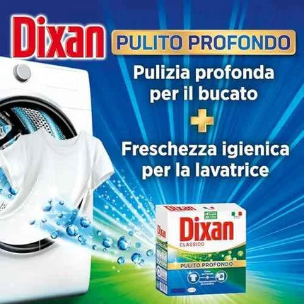 Dixan Classic Deep Clean, Washing Machine Detergent dust to eliminate stubborn stains, consisting of 95 washes