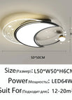 Moon black / Dimmable with remote