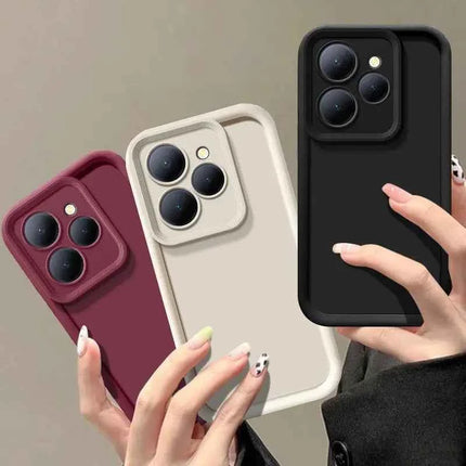 For Realme 15T Case Realme 15 Phone Case Realme 15 Pro Cover Protection Shockproof Matte Back Cover protection Skin Feel