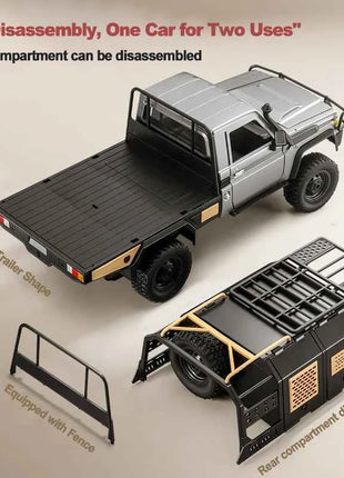 MN82S RC Crawler 1/12 Full Scale LC79 RC Pickup Short Truck 4WD Remote Control Climbing Off-road Car Toys for Kids Adults Gifts
