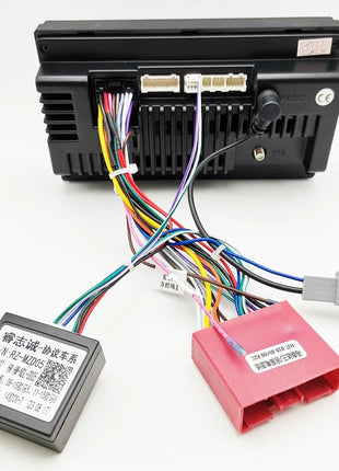 CAN Bus Decoder Wiring Harness Adapter 16-pin to 24-pin Radio Antenna Android Car Wiring Cable Connector for Mazda 6 GH1/GH2 3 BL BM CX7