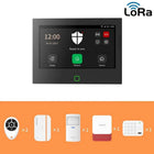 Staniot 7inch Lora Protection Kit WiFi 4G Tuya Smart Home Alarm System with 5000mAh Battery 500M Distance Works with Alexa