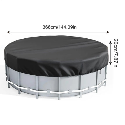 Coperture di sicurezza per piscina Copertura solare per piscina Rotonda pieghevole antipolvere Protezione per coperta Parti di ricambio Accessori per vasca idromassaggio