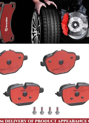 Brembo P06064N Premium Ceramic Rear Disc Brake Pad Set Fit For BMW/BMW (BRILLIANCE) OE# 34216796741