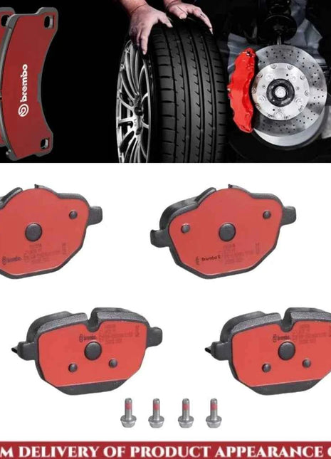Brembo P06064N Premium Ceramic Rear Disc Brake Pad Set Fit For BMW/BMW (BRILLIANCE) OE# 34216796741