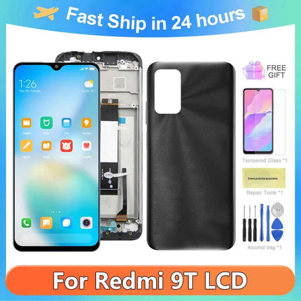Per Xiaomi 6.53 ''OEM Redmi 9T Per Redmi9T J19S M2010J19SG Display LCD Touch Screen Digitizer Assembly sostituzione