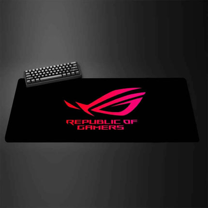 Gamer Mouse Pad Cartoon Asus Deskmat Gaming Mousepad Desk Protector Pc Accessories Mats Kawaii Anime Extended Mause Pads