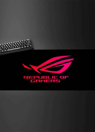 Asus Rog Mause Pad Anime Mouse Mats Gaming Computer Desk Mat Mouse Carpet Pc Accessories Gamer Mouse Pad Speed Rubber Mat