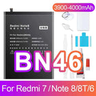 NOHON Battery for Xiaomi Redmi Note 13 12 11 10 Pro 9 8 7 6 5 4 11S 10S 9S Batteries BN5P BN53 BN46 BN45 BN5D BP47 BP4K BM5T