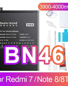 NOHON Battery for Xiaomi Redmi Note 13 12 11 10 Pro 9 8 7 6 5 4 11S 10S 9S Batteries BN5P BN53 BN46 BN45 BN5D BP47 BP4K BM5T