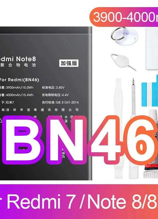 NOHON Battery for Xiaomi Redmi Note 13 12 11 10 Pro 9 8 7 6 5 4 11S 10S 9S Batteries BN5P BN53 BN46 BN45 BN5D BP47 BP4K BM5T