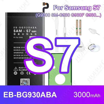 NOHON Phone Battery for Samsung Galaxy S24 S23 S22 Ultra S21 S20 Plus S10 S10E S9 S8 S7 S6 S10+ S20+ S21+ S23+ S24+ Batteries