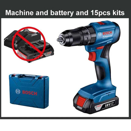 Brushless Impact Drill BOSCH GSB185LI Professional Electric Screwdriver Drill 18V Li-ion Cordless Variable Speed Electric Drill