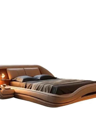 Stylish Designer Bed Frame High European Luxury Comfort Ideal Elegant Weddings Camas De Dormitorio Camas De Casal Decoration