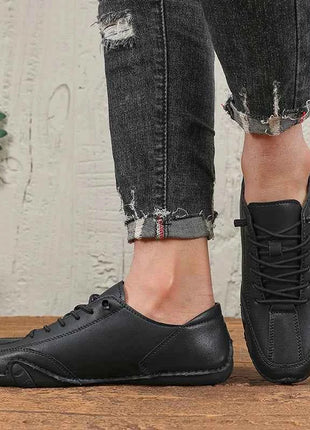 Classic Loafers Trendy Durable Artificial Leather Waterproof Anti Slip Casual Shoes for Outdoor Walking Men’s Motorcycle Boots