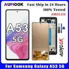 Display AMOLED per Samsung A53 5G, Schermo LCD Touch Screen Digitizer Assembly per Samsung A53 A536, Parti di Ricambio per Schermo