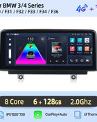 Junsun 1920*720 Wireless Carplay Android Auto Multimedia Car Radio For BMW 1 2 3 4 Series F20 F21 F22 F30 F31 F32 F33 F34 F36