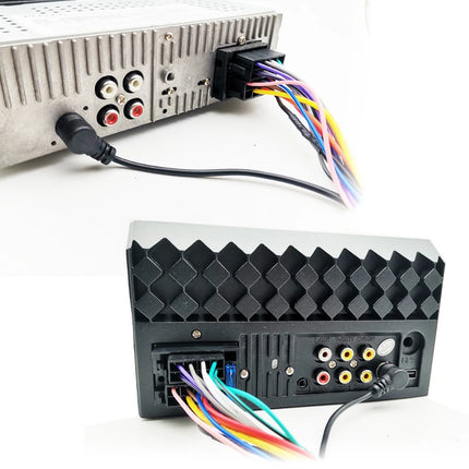 Cablaggio autoradio 20P unità principale connettore ISO antenna spina cavo adattatore per Nissan Qashqai J10 Versa Cube Sentra X-trail
