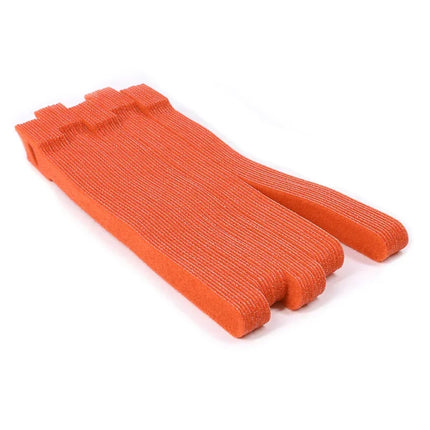 Fascette per cavi rilasciabili Organizzatore di cavi Arancione 150 200 250 mm Cinghie con gancio in nylon Avvolgere Zip Bundle Fasciatura Fascetta Fissaggio in plastica