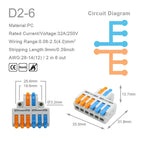 D2-6 / 5pcs