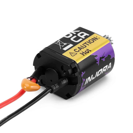 INJORA 65T 030-Size Brushed Motor for 1/30 Axial SCX30 (2-Pack)